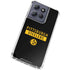 NFL Pittsburgh Steelers Black Performance Series Moto G Power 5G (2025) Clear Case